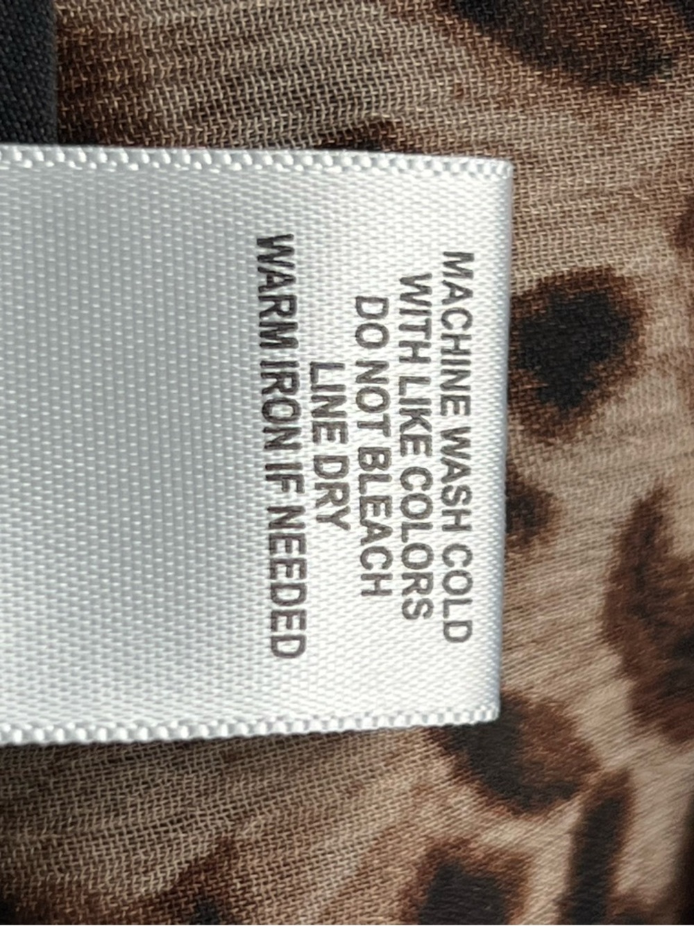 Roz & Ali Brown Leopard Print Scoop Neck Tunic, Size 1X - Picture 12 of 12